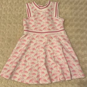 Janie and jack flamingo dress size 4 new w/o tags